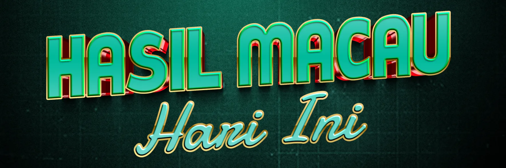 HASIL MACAU HARI INI - ANGKA KELUAR TOTO MACAU POOLS 4D